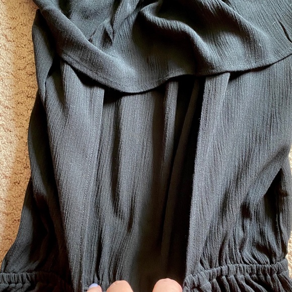 isabella rose Swim Nwt Black Romper Swim Cover Up Size Small Poshmark